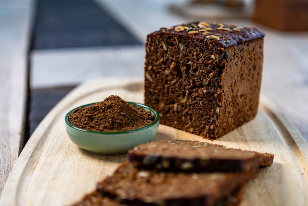 Fermented Rapeseed Caka in Rye-bread